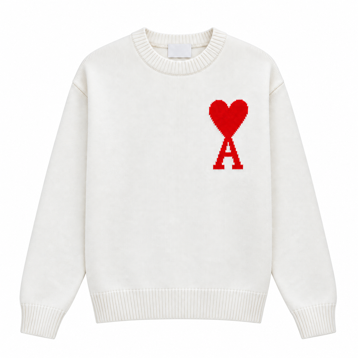 Heartmark knit