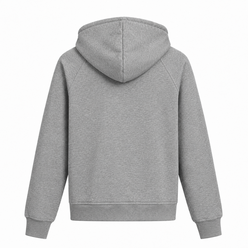 Heritage check zip hoodie