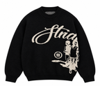 Structured graphic knit