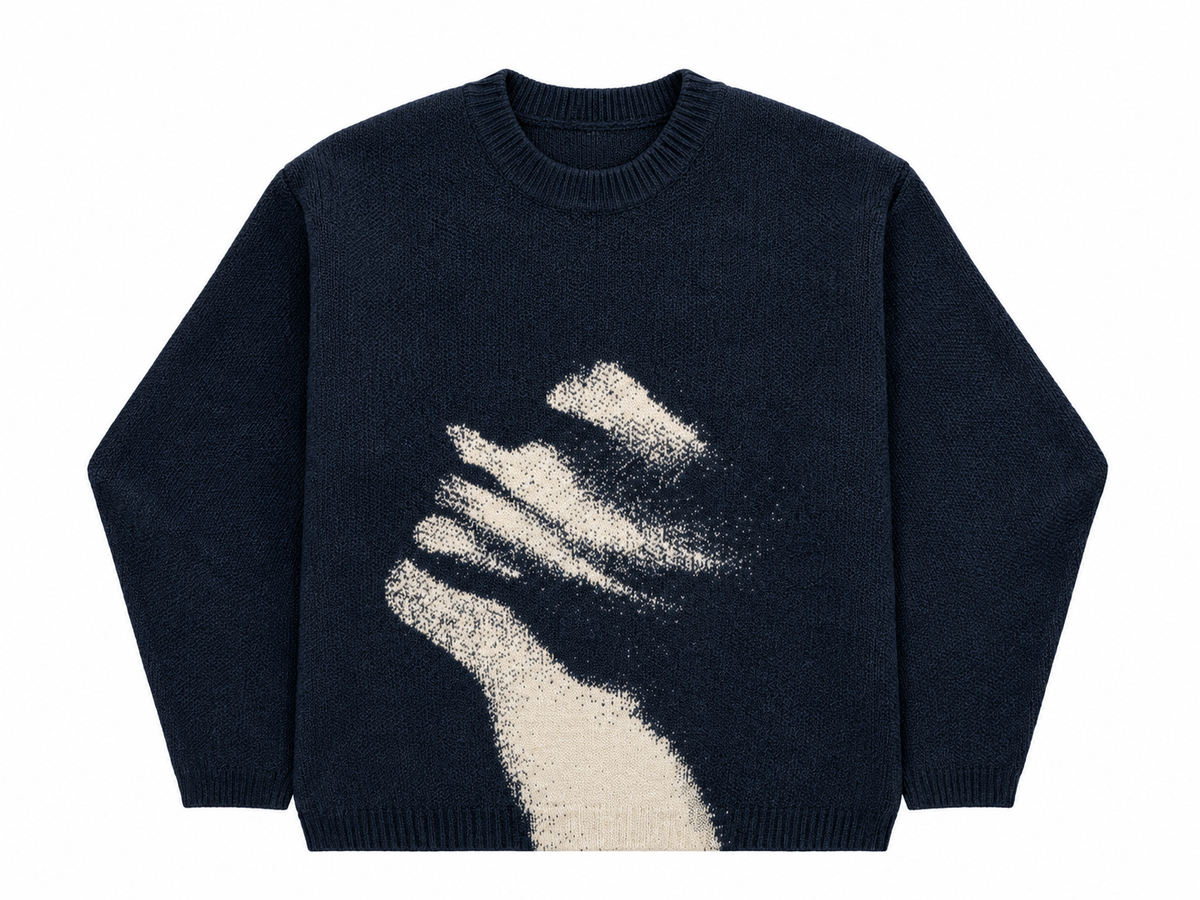Signature graphic sweater