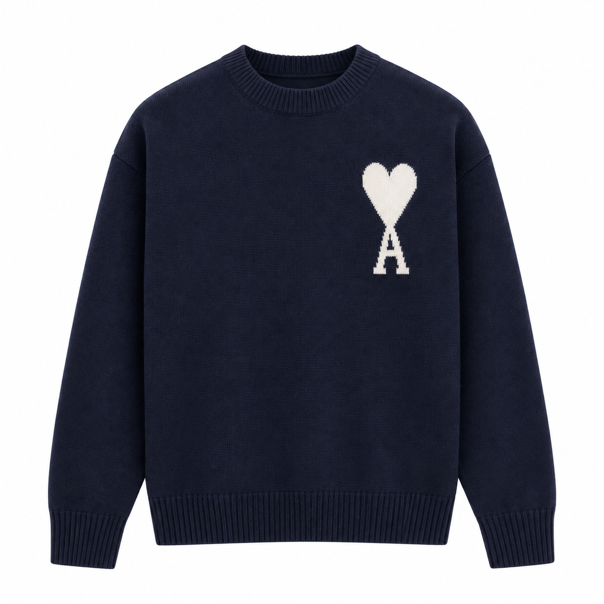 Heartmark knit