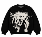 Signal knit sweater