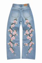 Flower denim